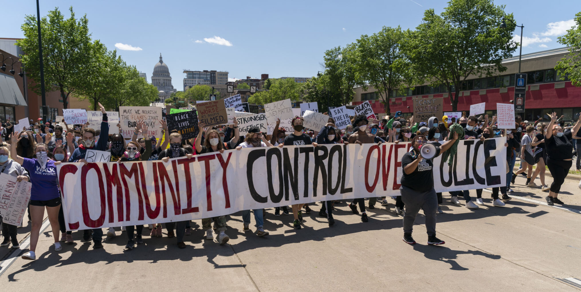 "Justice for George" rally in Madison
